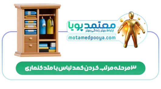 3 مرحله مرتب کردن کمد لباس با متد کنماری 1 3 مرحله مرتب کردن کمد لباس با متد کنماری
