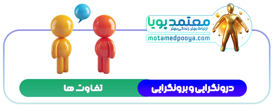 تفاوت درونگرا برونگرا